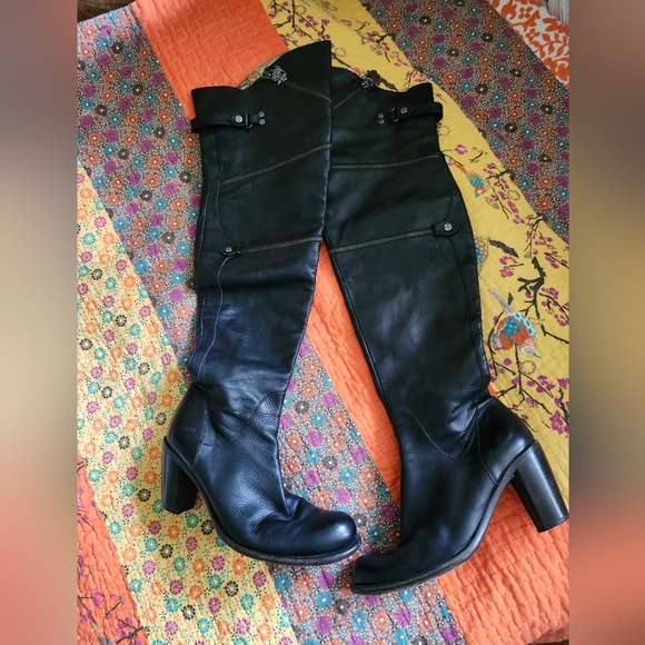 Mark Nason Thigh Hihj Boots Size 8.5 - Picture 2 of 9
